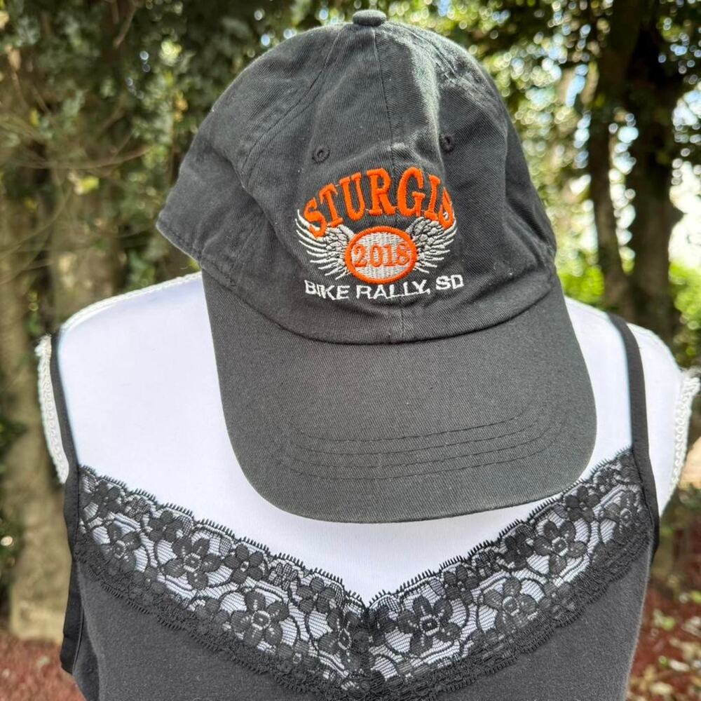 Gothic sturgis biker baseball cap